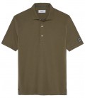 WESTON - Camisa polo de algodão cáqui