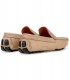 MONZA - Nubuck loafers, taupe