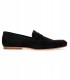 MONZA - Nubuck loafers, dark grey