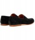 MONZA - Nubuck loafers, dark grey