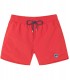 SOFT - short de baño liso, slim fit, coral