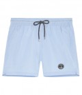 SOFT - Shorts de banho azul-celeste liso