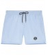 SOFT - Plain color slim fit swimshorts, sky blue