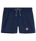 SOFT - Pantaloncini da bagno tinta unita blu navy