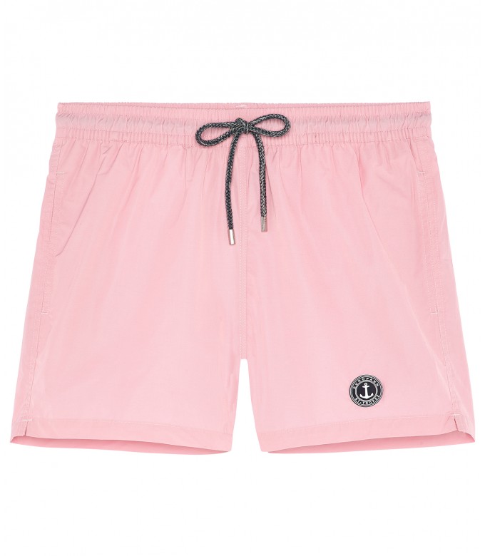 SOFT - Einfarbige Badeshorts, rosa