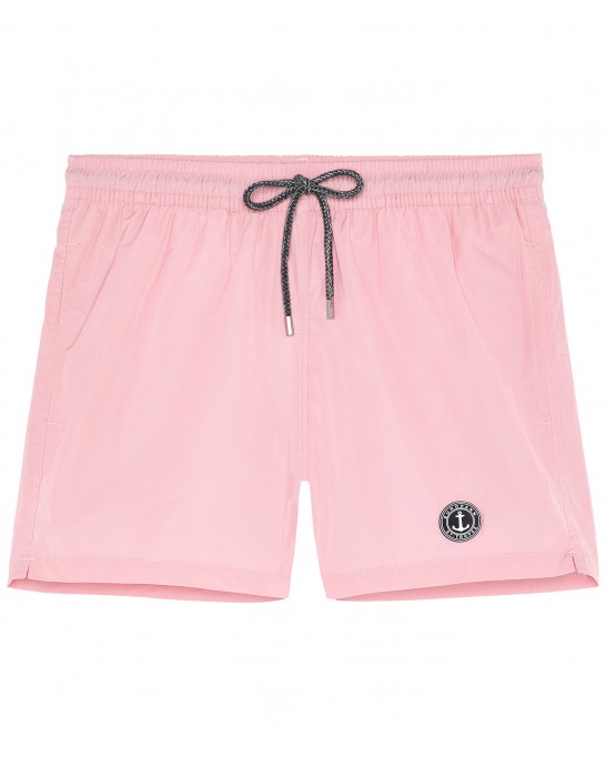 SOFT - Einfarbige Badeshorts, rosa