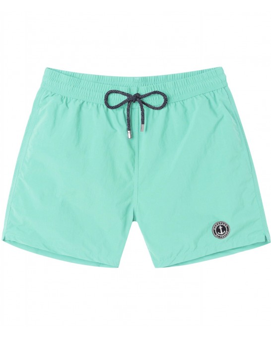 SOFT - Unifarbene Badeshorts, aqua