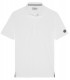 WESTON - Cotton jersey polo shirt, white