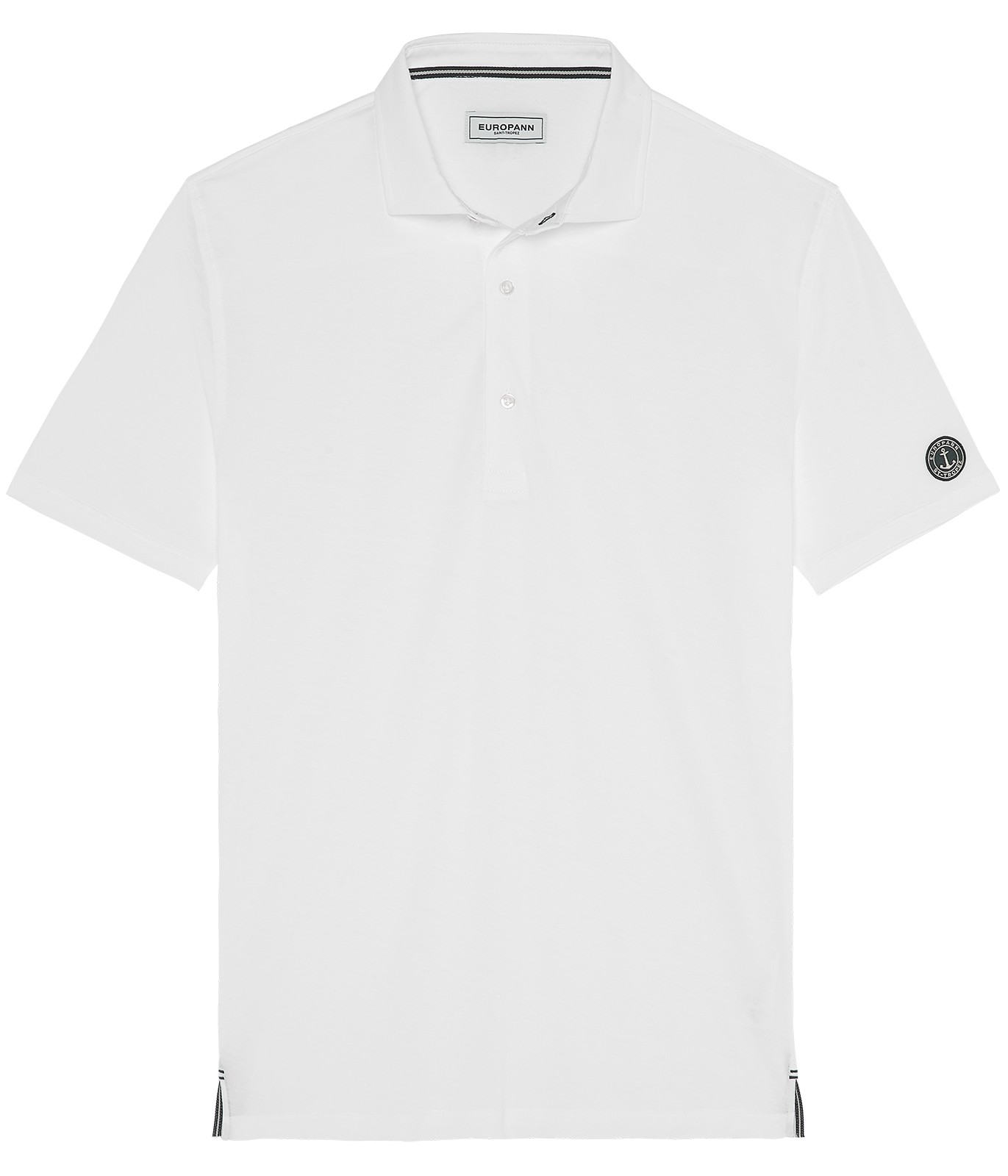 White color polo short sleeves polo for men