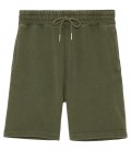 JOSH - Pantalón corto polar Bronze