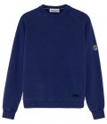 JULIAN - Sweatshirt aus Indigo-Molton