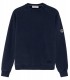 JULIAN - Sweat en molleton bleu marine