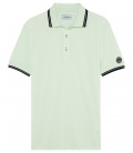 TAMPA - Camisa polo Strech aqua pique