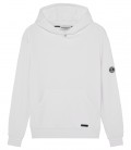 EVAN - Weißes Kapuzensweatshirt