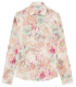 ADRIAN - Chemise imprimé en lin motifs floral rose