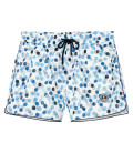 DREW - Shorts de banho com estampa marinho