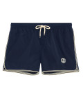 TOM - Unifarbene Badeshorts in Marine