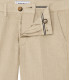 COLORADO - Casual linen bermudas, beige