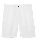 COLORADO - Bermudas brancas de linho casual