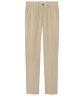 DYLAN - Pantalón casual de lino beige