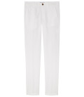 DYLAN - Calça casual de linho branco