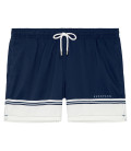 MALI - Shorts de banho em dois tons de azul-marinho e branco