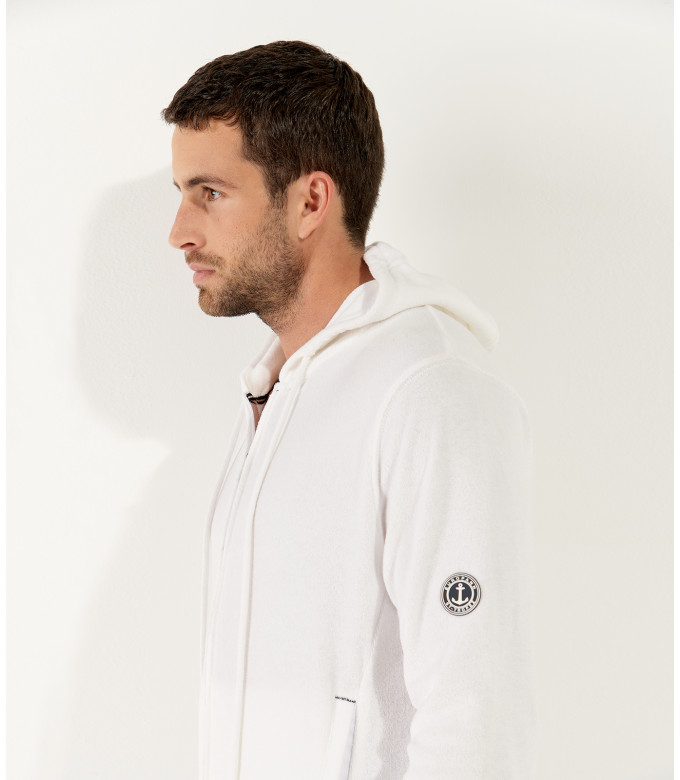 COTTON SWEATSHIRT GARETT WHITE