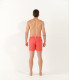 SOFT - short de baño liso, slim fit, coral