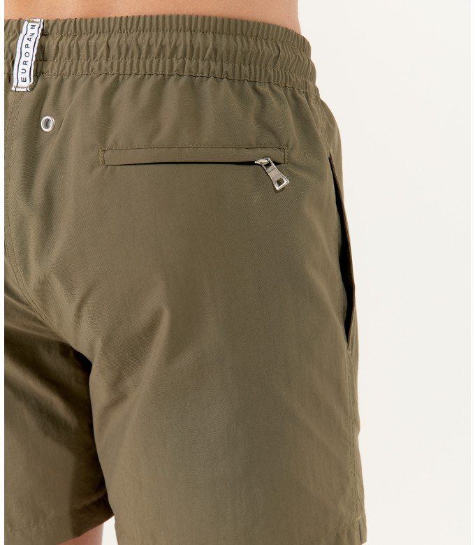 SOFT - Unifarbene Badeshorts, khaki