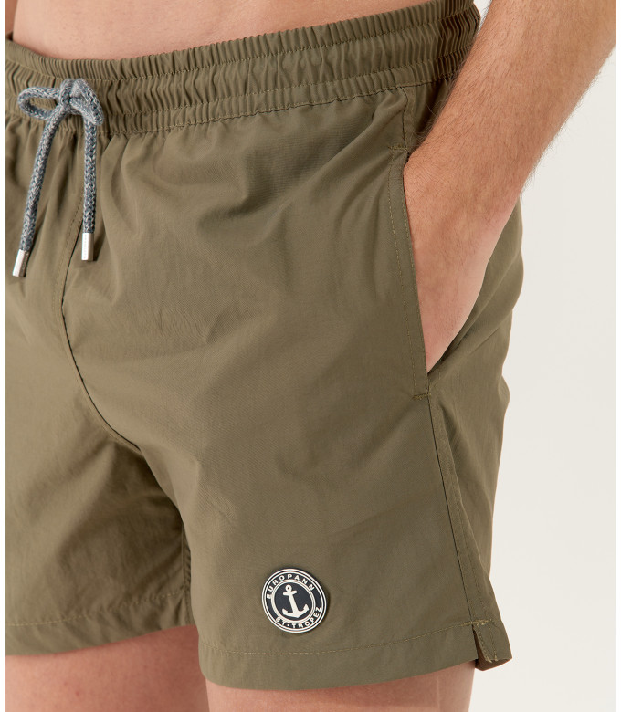 SOFT - Shorts de banho simples, cáqui