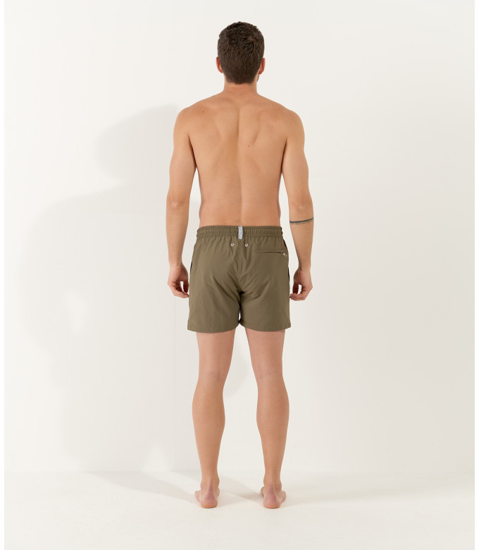 SOFT - Unifarbene Badeshorts, khaki