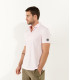 WESTON - Cotton jersey polo shirt, red