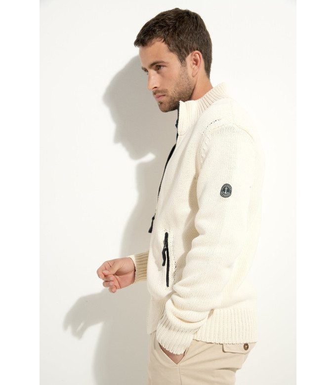 ALLEN CARDIGAN COL MONTANT
