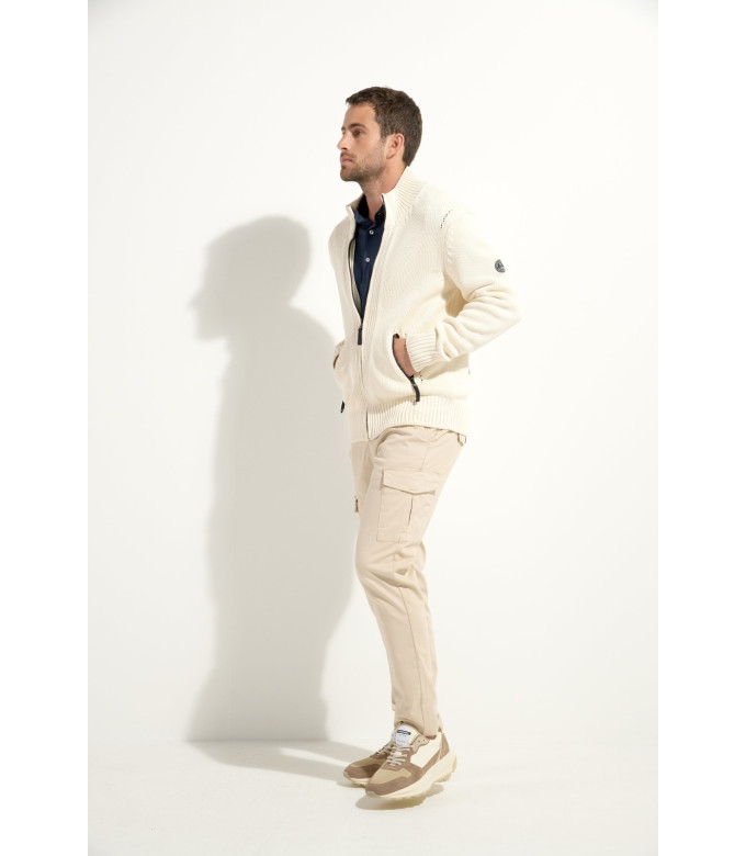 ALLEN CARDIGAN COL MONTANT