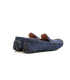 MONZA - Nubuck loafers, navy