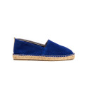 PALMA - Indigo Espadrilles aus Kalbsveloursleder