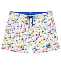 NAIL - Original bañador short junior con estampado multicolor