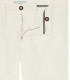 DYLAN - Ecru casual linen trouser