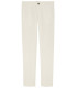 DYLAN - Ecru casual linen trouser