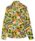 TROPEA - Camisa de linho estampada Village st tropez garden