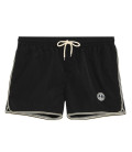 TOM - Short de bain court uni noir