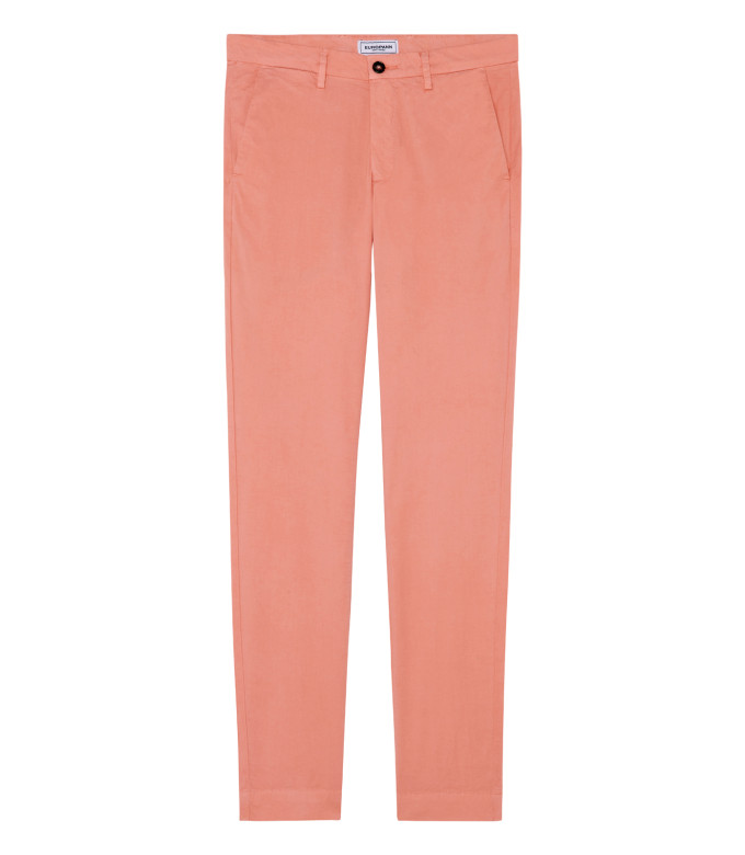 FLASH - Pantalon chino corail