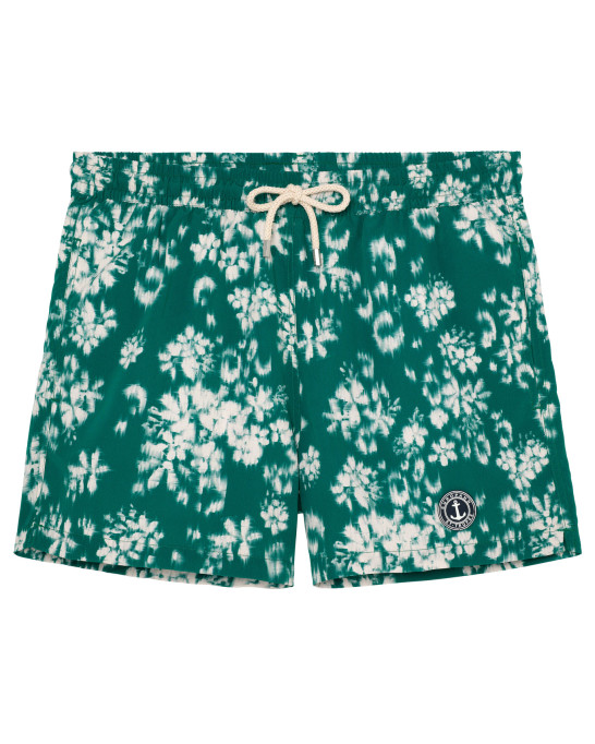 GERRY - Short de bain imprimé fleurs floues garden