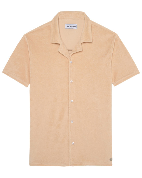 MIKA - Polo-Shirt aus Frottee in Creme