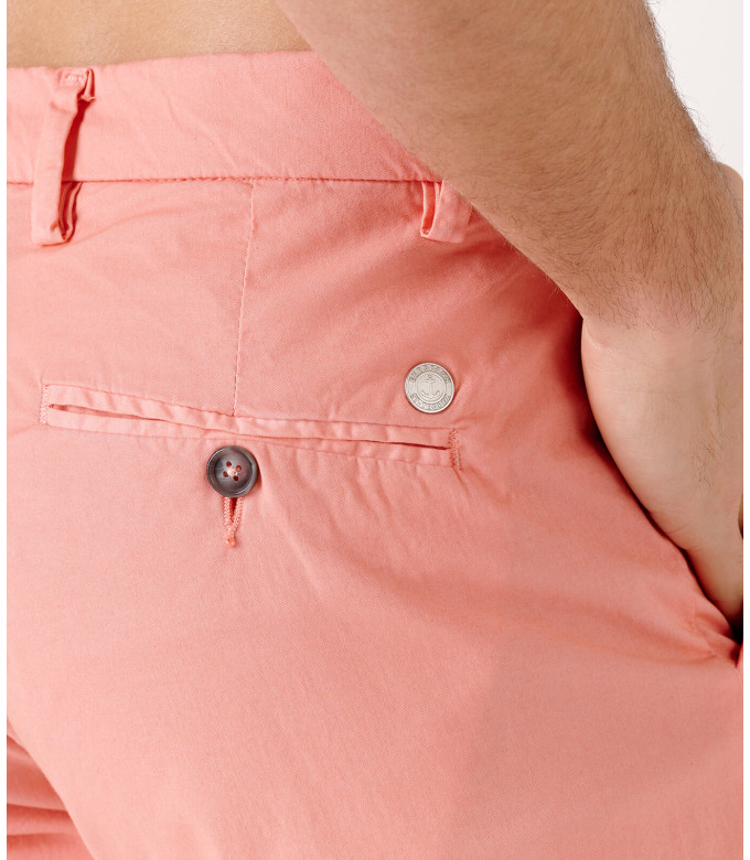 FLASH - Pantalon chino corail