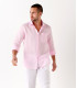 DIVA - Camisa de linho rosa