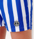 CALIFORNIA - Swim trunks in large royal stripes