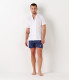 BULL - Chemise jersey coton slim-fit blanc