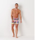 BORNEO- Short de bain imprimé pantone, rose