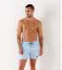 SOFT - Plain color slim fit swimshorts, sky blue